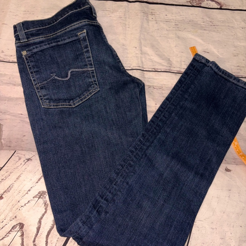 7 for all Mankind 31 skinny dark wash Roxane